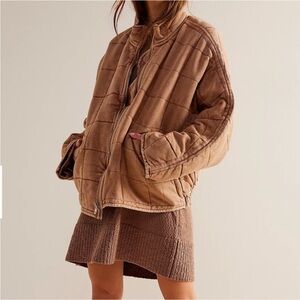 Free People Dolman Quilted Jacket